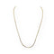 Collier Chaîne maille forçat 45 cm en or jaune 58 Facettes 149069235