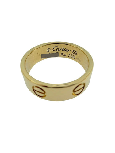 Bague 52 Cartier Love - Bague en or jaune 58 Facettes A2099