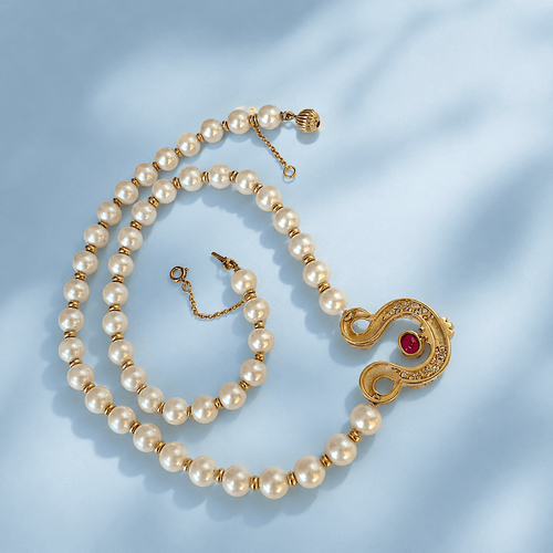 collier pendentif perles de culture rubis diamants or 750.png