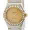 Montre Omega Constellation - Montre quartz en or jaune, acier et diamants 58 Facettes wa6ga2660v