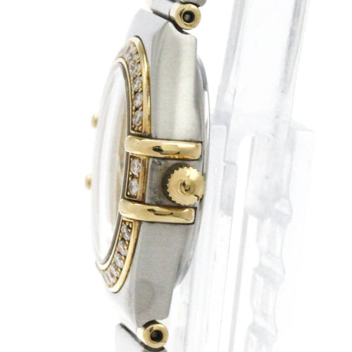 Montre Omega Constellation - Montre quartz en or jaune, acier et diamants 58 Facettes wa6ga2660v