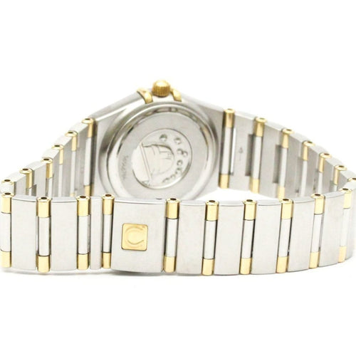 Montre Omega Constellation - Montre quartz en or jaune, acier et diamants 58 Facettes wa6ga2660v