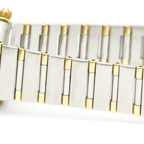 Montre Omega Constellation - Montre quartz en or jaune, acier et diamants 58 Facettes wa6ga2660v
