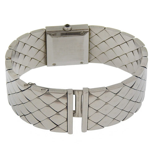 Montre Chanel Matelassé - Montre quartz en acier inoxydable 58 Facettes c5hijqg0ig