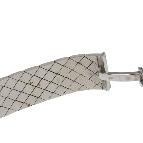 Montre Chanel Matelassé - Montre quartz en acier inoxydable 58 Facettes c5hijqg0ig