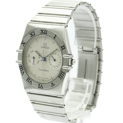 Montre Omega Constellation - Montre Day Date quartz en acier 58 Facettes iya2bzbj0p