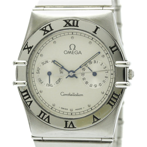 Montre Omega Constellation - Montre Day Date quartz en acier 58 Facettes iya2bzbj0p