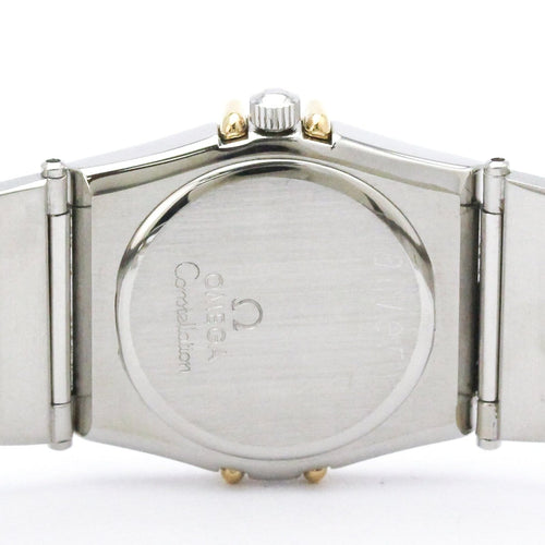 Montre Omega Constellation - Montre quartz en acier et or jaune 58 Facettes qlloyvd8xt