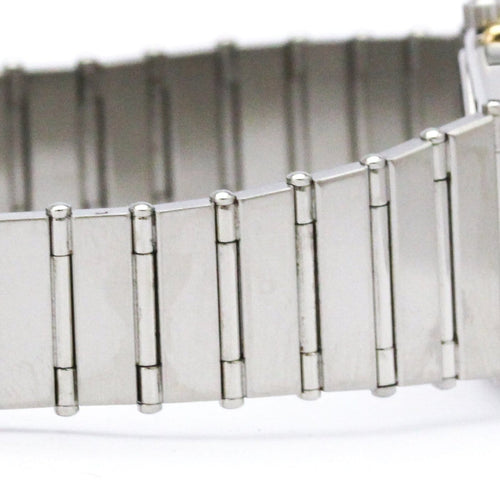 Montre Omega Constellation - Montre quartz en acier et or jaune 58 Facettes qlloyvd8xt
