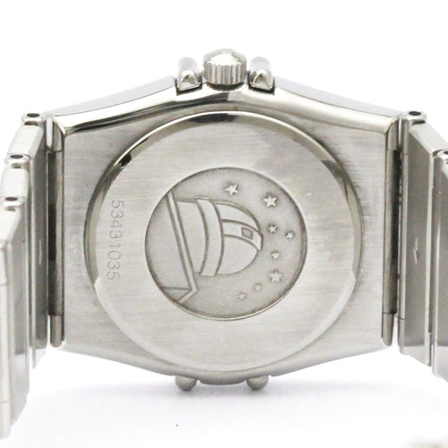 Montre Omega Constellation - Montre quartz en acier inoxydable 58 Facettes qu8t4da1py