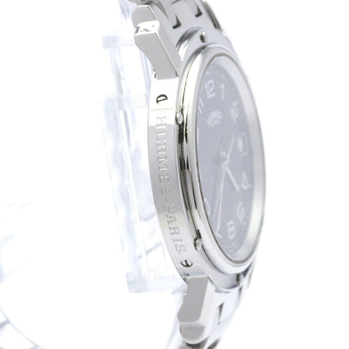 Montre Hermès Clipper - Montre quartz en acier inoxydable 58 Facettes krxlzbku1s
