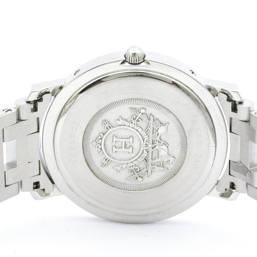 Montre Hermès Clipper - Montre quartz en acier inoxydable 58 Facettes krxlzbku1s