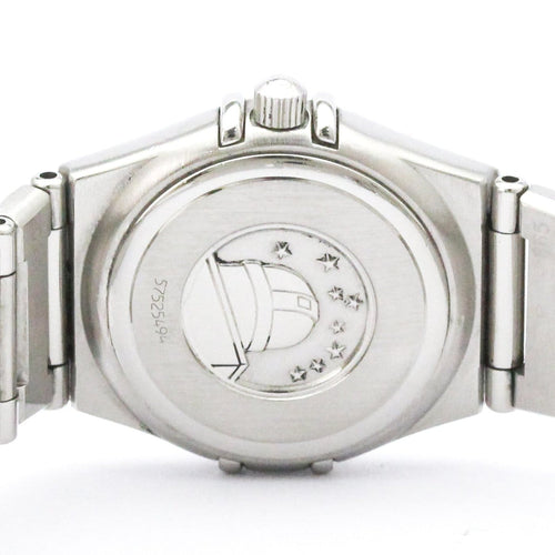 Montre Omega Constellation My Choice - Montre acier avec diamants et nacre 58 Facettes ttfkuv6h73