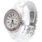 Montre Chanel J12 - Montre quartz en céramique, saphirs et diamants 58 Facettes ybhaa7y12f