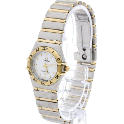 Montre Omega Constellation - Montre quartz en or jaune et acier 58 Facettes ctdahacqhp