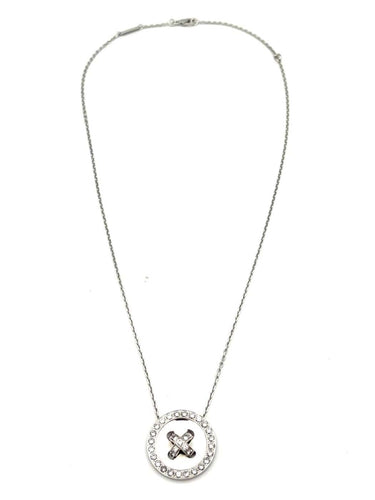 Collier Van Cleef & Arpels Boutonnière - Collier en or blanc et diamants 58 Facettes VCA COL