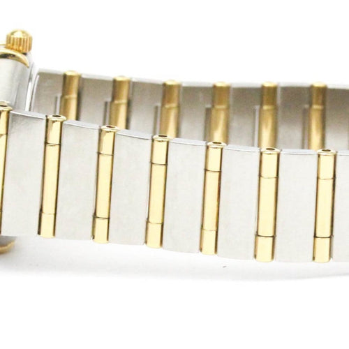 Montre Omega Constellation - Montre quartz en acier et or jaune 58 Facettes ln3byihnuu