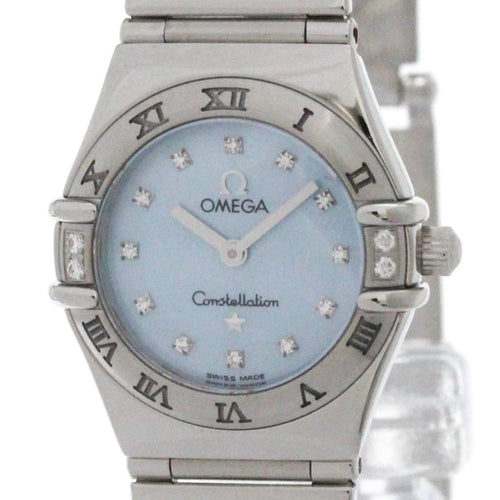 Montre Omega Constellation My Choice - Montre quartz acier et diamants 58 Facettes a7wwo237pq