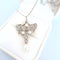 Collier Art Nouveau - Collier en or 18K, perles fines et diamants 58 Facettes AA 1745