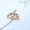 Collier Art Nouveau - Collier en or 18K, perles fines et diamants 58 Facettes AA 1745