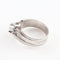 Bague 57 Bague homme en or blanc 18K et diamant 0,60 ct 58 Facettes D-66602