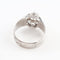 Bague 57 Bague homme en or blanc 18K et diamant 0,60 ct 58 Facettes D-66602
