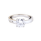 Bague 54 Solitaire - Bague en or blanc 18K et diamant naturel 1,72 ct 58 Facettes D-66591