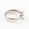 Bague 54 Solitaire - Bague en or blanc 18K et diamant naturel 1,72 ct 58 Facettes D-66591