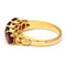 Bague 52 Bague rang victorien en or jaune 20 carats et grenats 58 Facettes 2E62E2D6D3D74CDC924A9E046AECEAE5
