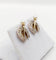 Boucles d'oreilles Puces d'oreilles fers à cheval en or 18k, argent, diamants et perles 58 Facettes A07363