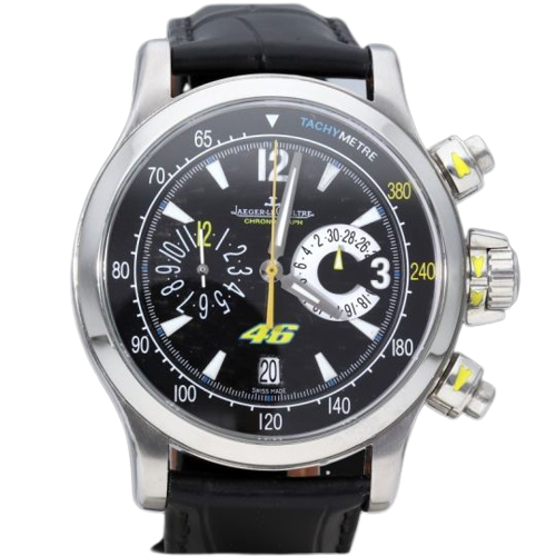 Montre Jaeger-LeCoultre Master Compressor - Montre chronographe en acier 58 Facettes MT46828