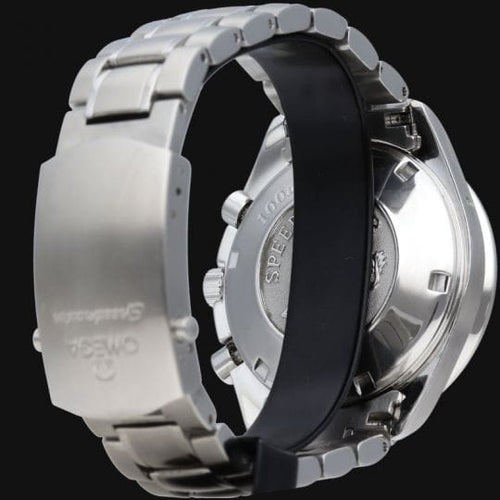 Montre Omega Speedmaster - Montre Day-Date chronographe 40 mm en acier 58 Facettes MT46629