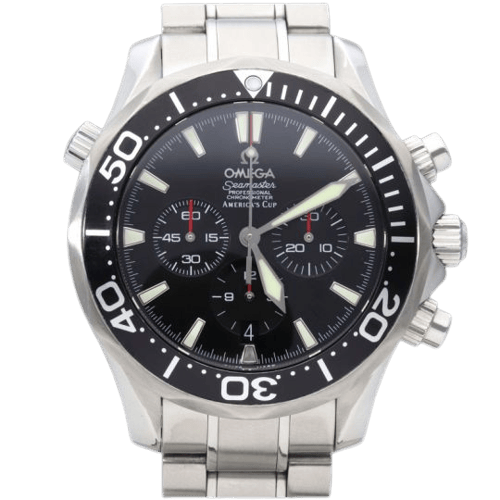 Montre Omega Seamaster 300M - Montre chronographe automatique en acier 58 Facettes MT47053