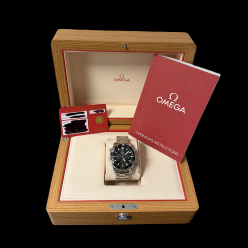 Montre Omega Seamaster 300M - Montre chronographe automatique en acier 58 Facettes MT47053