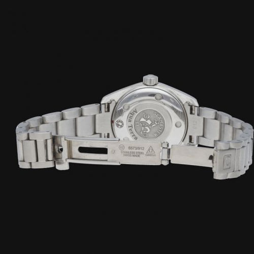 Montre Omega Seamaster Aqua Terra - Montre Lady en acier et diamants 58 Facettes MT47047