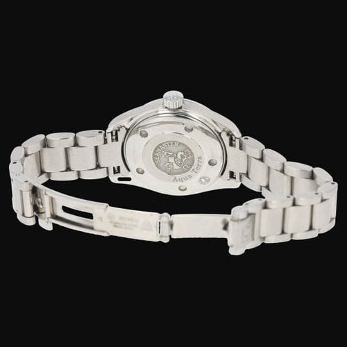 Montre Omega Seamaster Aqua Terra - Montre Lady en acier et diamants 58 Facettes MT47048