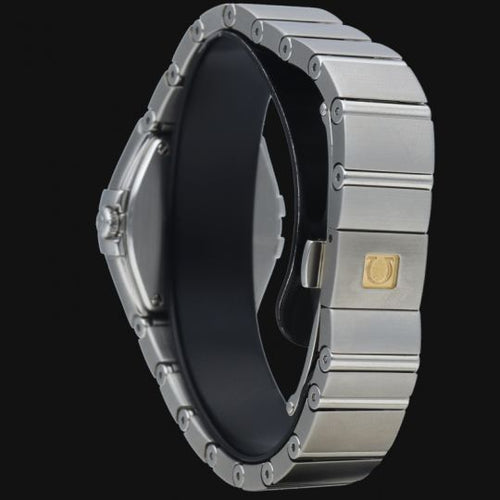 Montre Omega Constellation - Montre femme en acier et diamants 58 Facettes MT46984