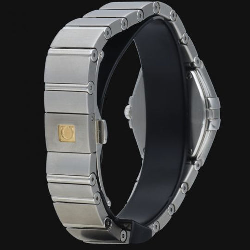 Montre Omega Constellation - Montre femme en acier et diamants 58 Facettes MT46984