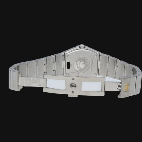 Montre Omega Constellation - Montre femme en acier et diamants 58 Facettes MT46984