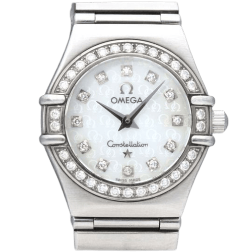 Omega Constellation - Montre femme en acier