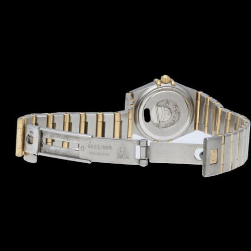 Montre Omega Constellation Mini - Montre en or jaune 18K et acier 58 Facettes MT46987