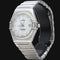 Montre Omega Constellation - Montre femme en acier et diamants 58 Facettes MT46995
