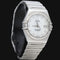 Montre Omega Constellation - Montre femme en acier et diamants 58 Facettes MT46995