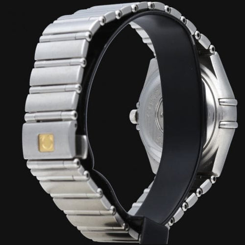 Montre Omega Constellation - Montre femme en acier et diamants 58 Facettes MT46995