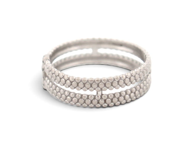Bague 49 Mauboussin Mon Premier Jour C'est Toi N°1 - Bague en or blanc et diamant 58 Facettes 275377