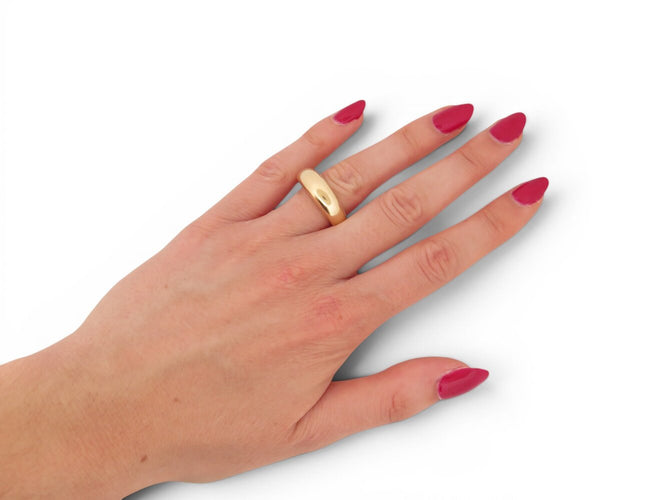 Bague 52 Chaumet - Bague jonc en or jaune 18K 58 Facettes 275455