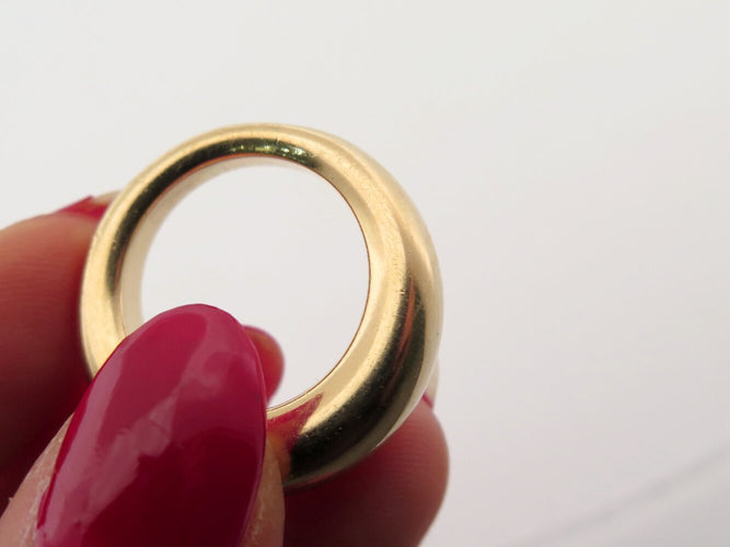 Bague 52 Chaumet - Bague jonc en or jaune 18K 58 Facettes 275455