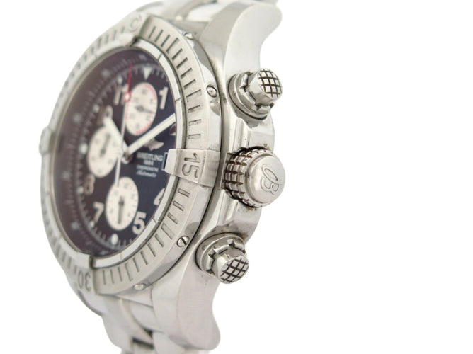 Montre Breitling Super Avenger - Montre chronographe automatique en acier 58 Facettes 275274