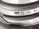 Bague 62 Omega - Bague cabochon en or blanc, pierre de lune et diamants 1,4 ct 58 Facettes 275132