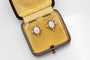 Boucles d'oreilles Boucles d'oreilles anciennes en or jaune, opales et diamants 58 Facettes 12384